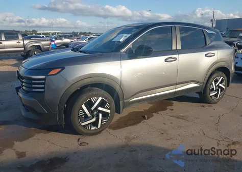 2025 Nissan Kicks Sv Fwd from USA, damaged, VIN 3N8AP6CA7SL318554